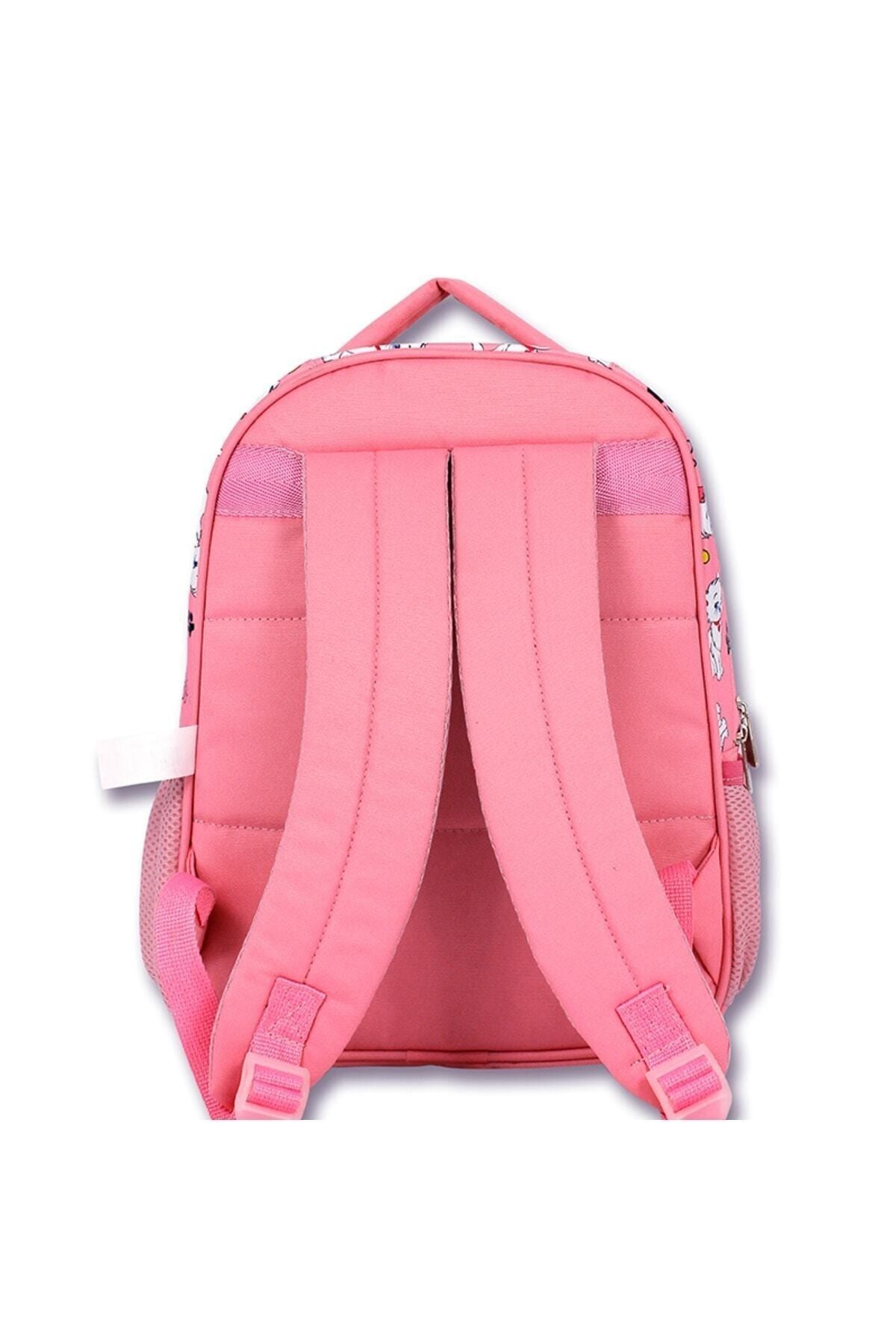 Ümit Çanta Parlak Pembe Kedili Okul Çantası 2587