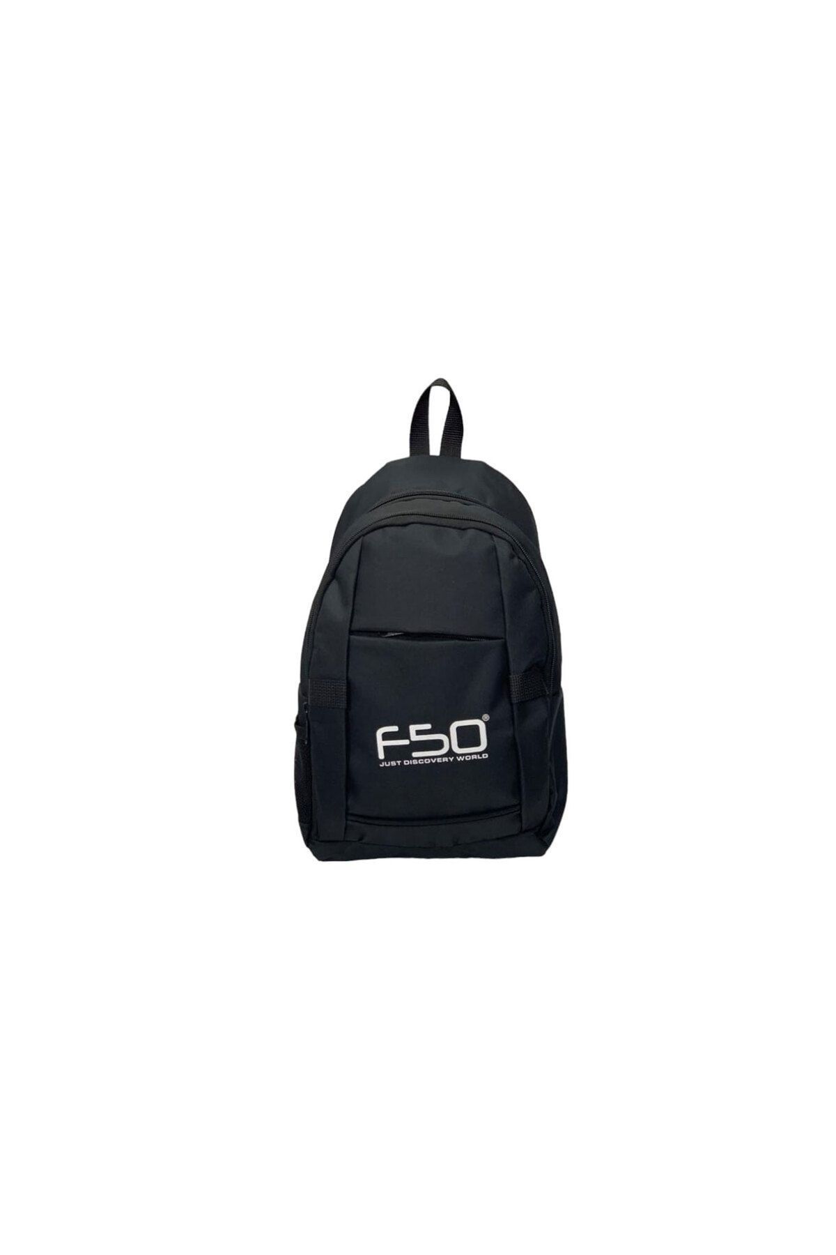 Unisex F90 Outdoor Siyah Üç Bölmeli Mini Sırt Günlük Küçük Boy Astarlı Su Geçirmez Kumaş 8255