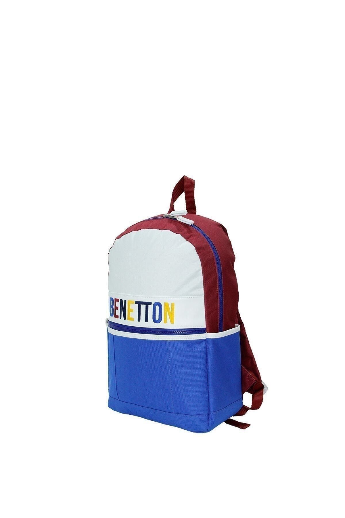 Unisex Mavi Ön Cepli Sırt Çantası 70062