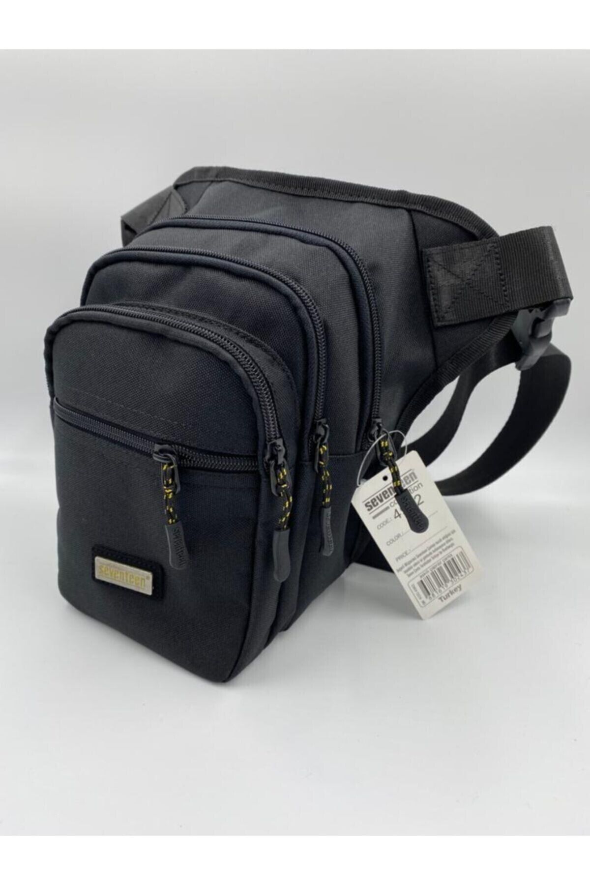Unisex Siyah Bacak Ve Çapraz Çanta 4962