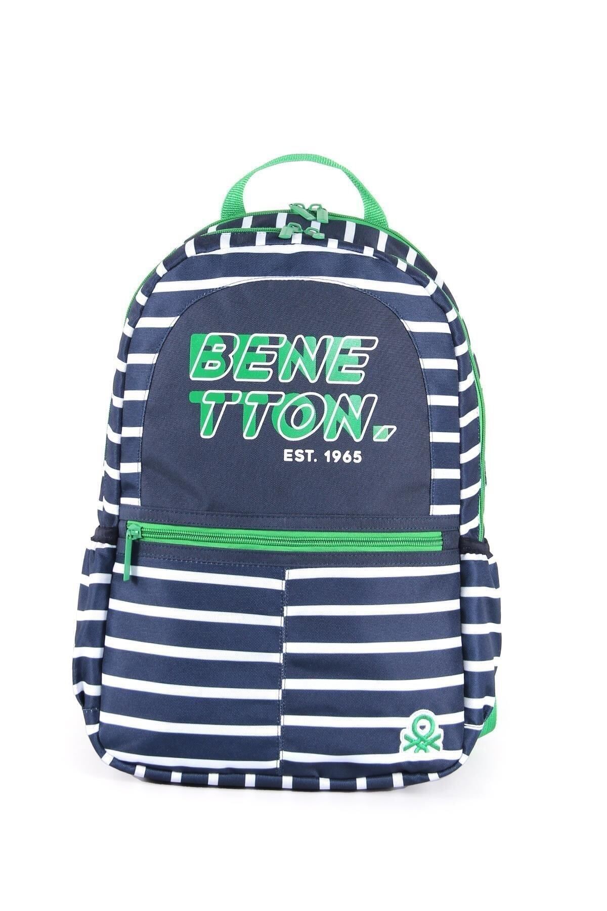 Unıted Colors Of Benetton Çift Bölmeli İlkokul Çantası 03745