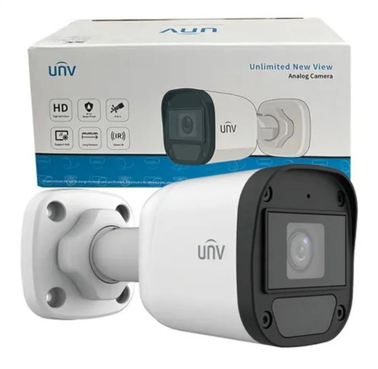 UNV Uniview UAC-B112-AF28 2MP 2.8mm Bullet Ahd Kamera (Sesli)