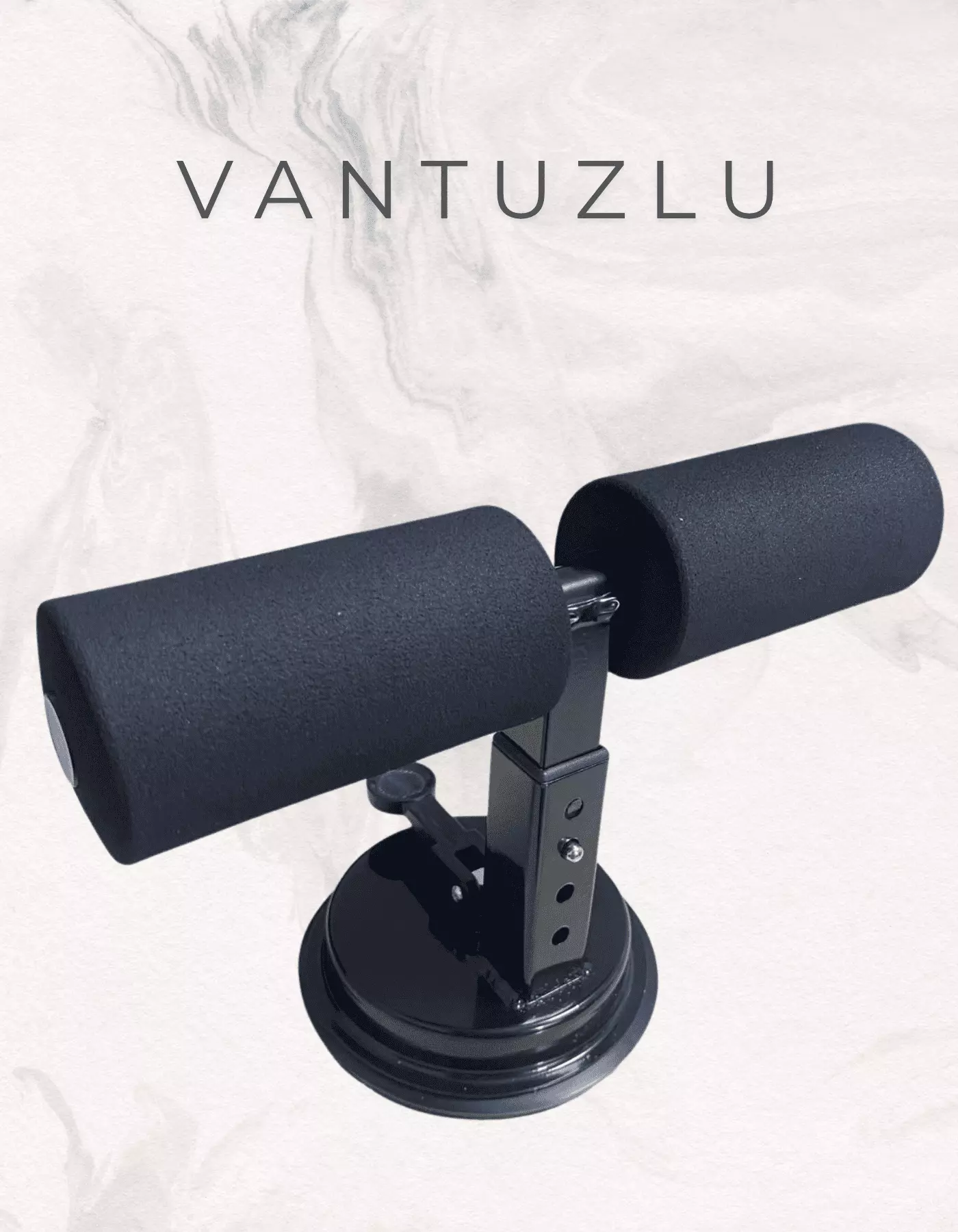 Vantuzlu Mekik Çekme Metal Spor Aleti Karın Egzersizi Evde Spor Egzersiz