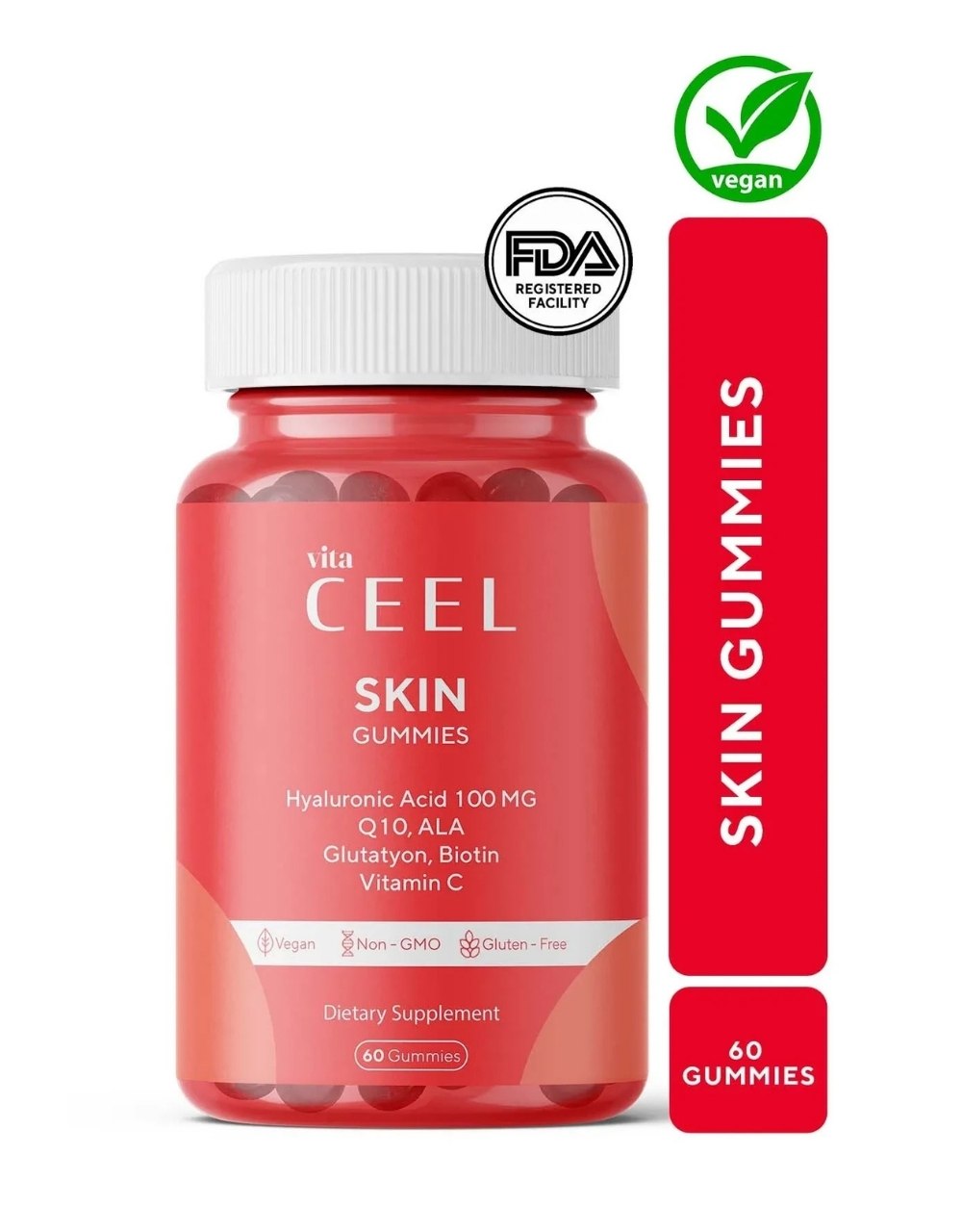 Vita Ceel Skin Gummies Cilt Vitamini 60 Gummies