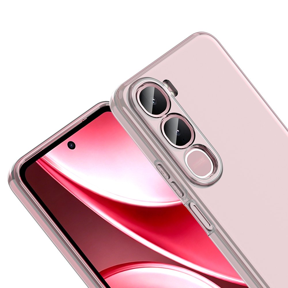 Vivo Y31 5G Kılıf İnce ve Esnek Şeffaf Süper Silikon