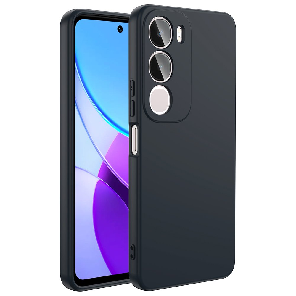 Vivo Y31 5G Kılıf Lansman Tasarım İç Yüzeyi Kadife Silikon