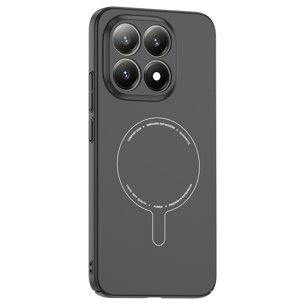 Xiaomi 15T Kılıf Magsafe Şarj Özellikli Kamera Korumalı Elio Sert PC Kapak