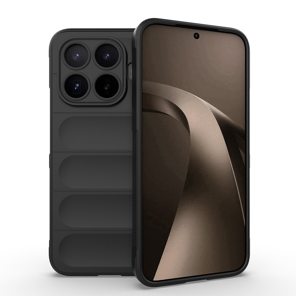 Xiaomi 17T Pro Kılıf Esnek TPU Oyuklu Arka Yüzey Tasarımlı Etnik Silikon Kapak