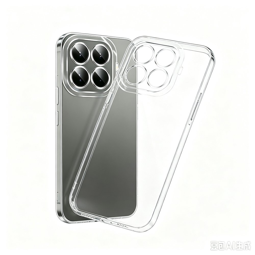 Xiaomi 17T Pro Kılıf İnce ve Esnek Şeffaf Süper Silikon