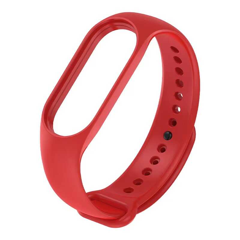 Xiaomi Mi Band 7 Uyumlu Kordon Klasik Silikon Lüx Tasarım