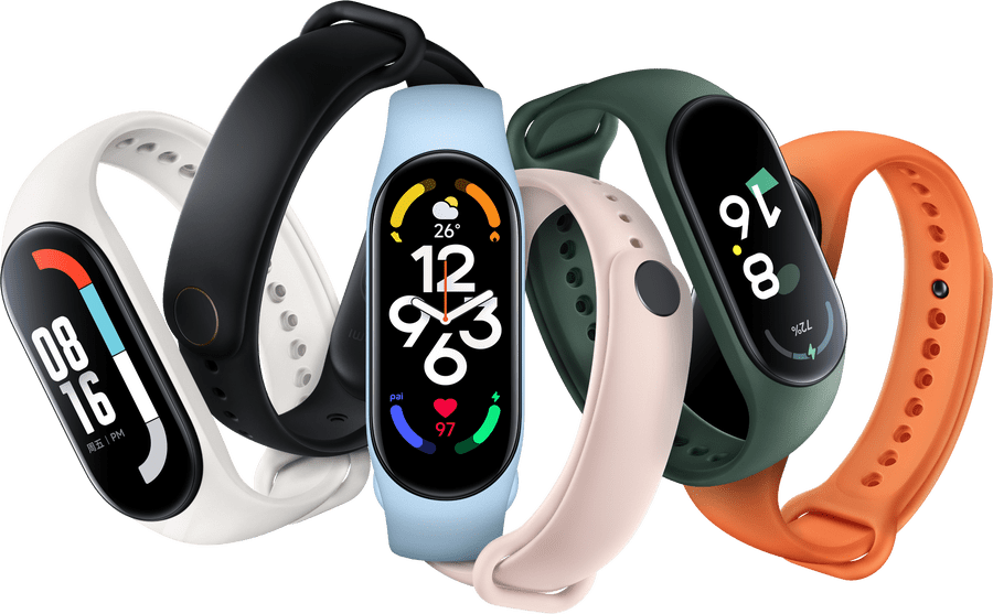 Xiaomi Mi Band 7 Uyumlu Kordon Klasik Silikon Lüx Tasarım