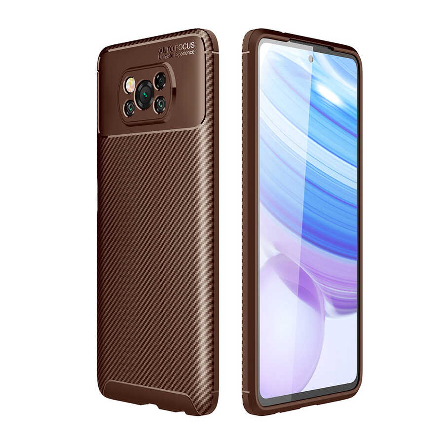 Xiaomi Poco X3 Kılıf Kamera Çıkıntılı Elde Kaymayan Ultra Koruma