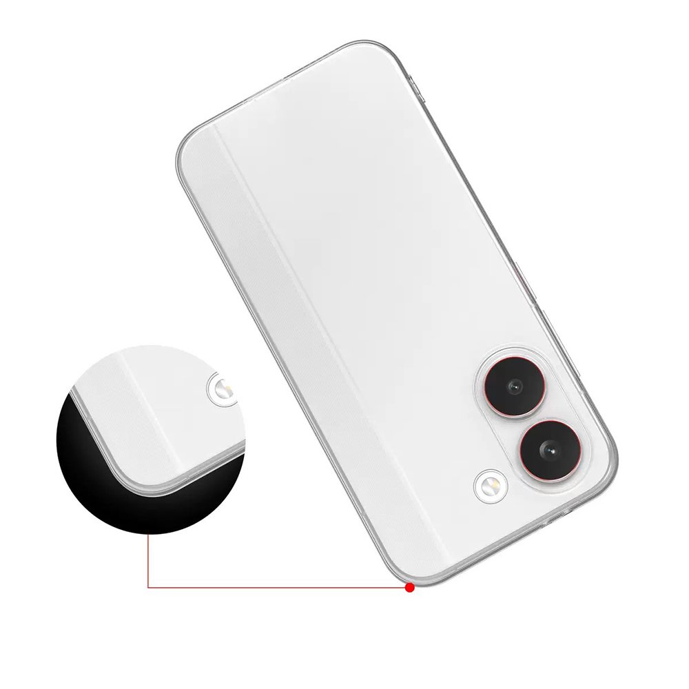 Xiaomi Poco X8 Pro Kılıf İnce ve Esnek Şeffaf Süper Silikon