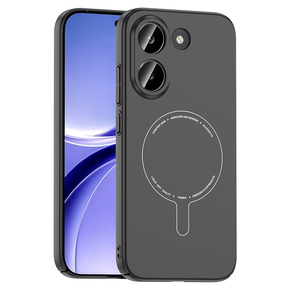Xiaomi Poco X8 Pro Kılıf Magsafe Şarj Özellikli Kamera Korumalı Elio Sert PC Kapak