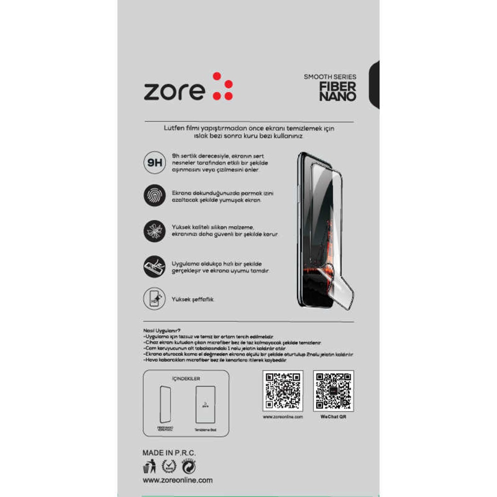 Xiaomi Redmi K20 K20 Pro Ekranı Tam Kaplayan Fiber Nano Koruyucu