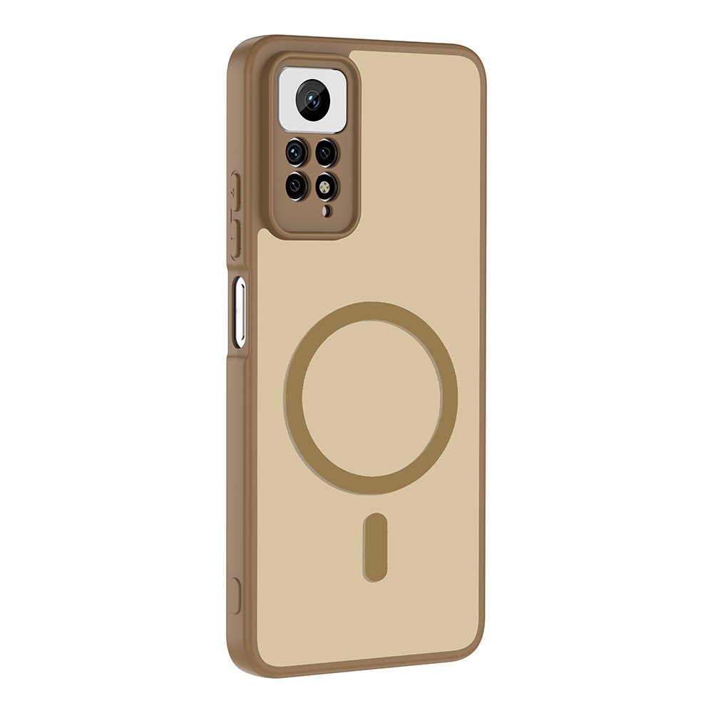 Xiaomi Redmi Note 12 Pro 4G Kılıf Magsafe Şarj Özellikli Mat Tasarım Lüx Babet Kapak