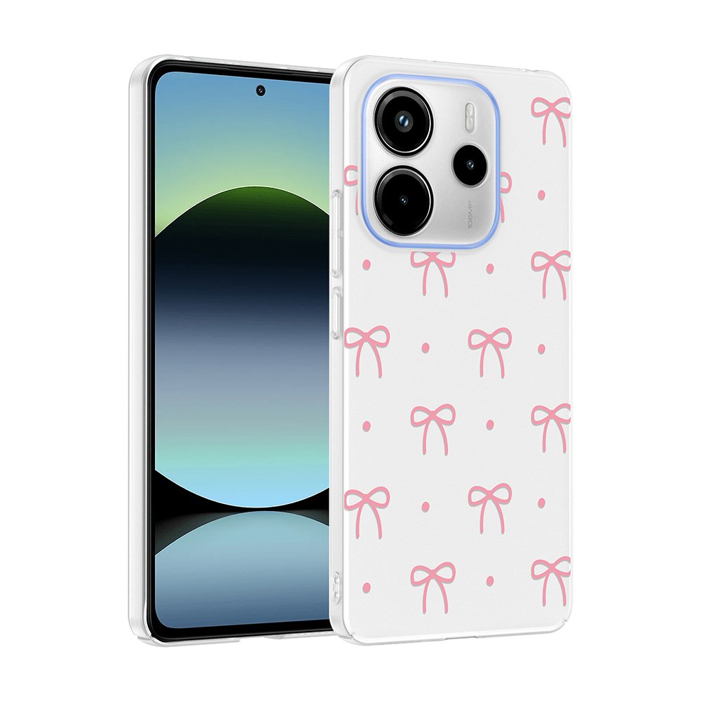 Xiaomi Redmi Note 14 4G Kılıf Kamera Korumalı Canlı Lüx Desenli Klip Sert Kapak