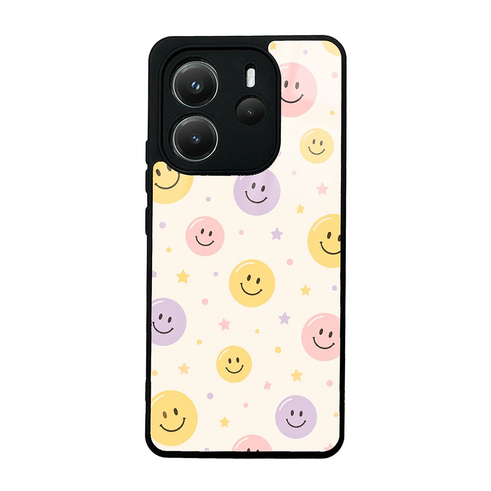 Xiaomi Redmi Note 14 4G Kılıf Kamera Korumalı Desenli Luxury Portrait Painting Lusi Kapak
