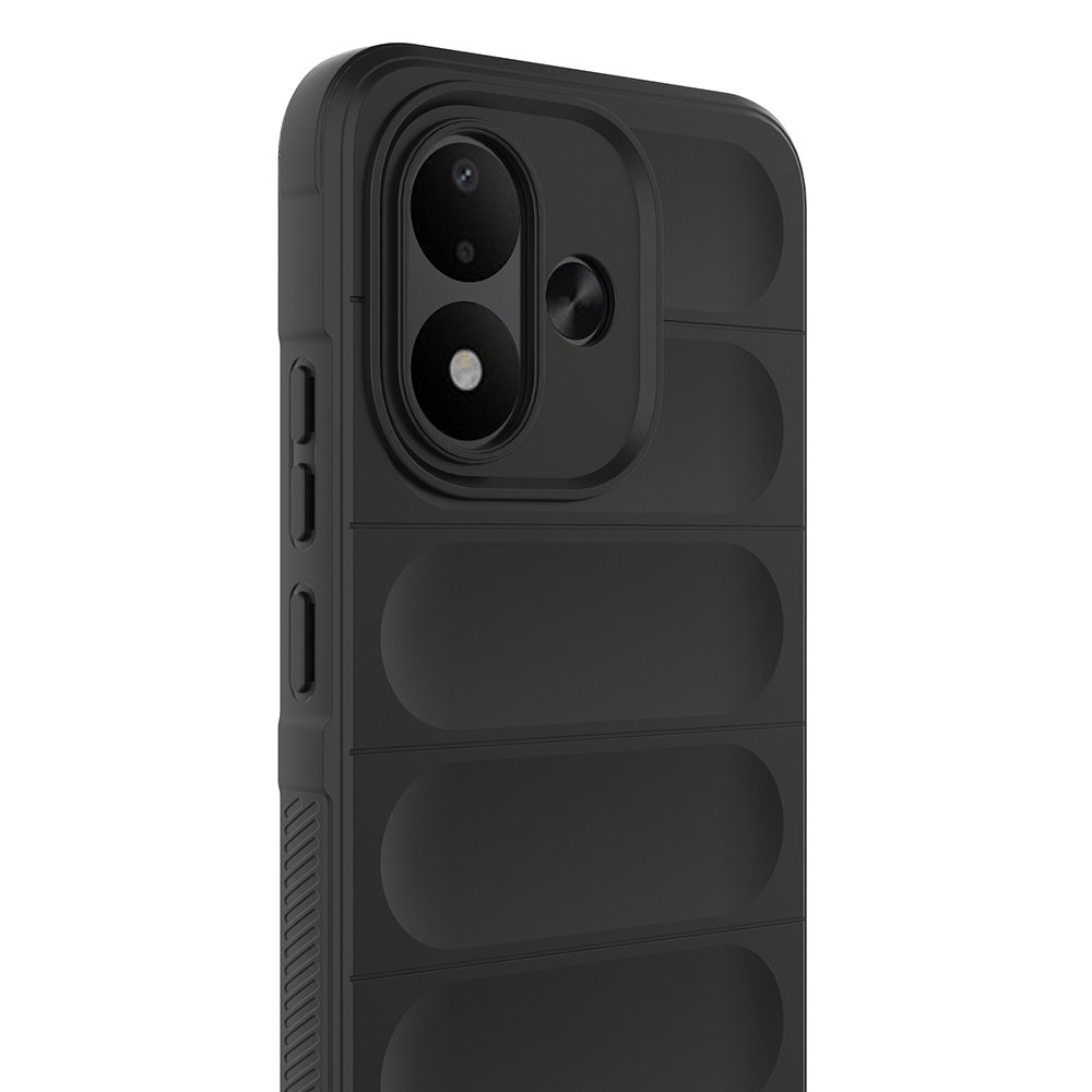 Xiaomi Redmi Note 17 Kılıf Esnek TPU Oyuklu Arka Yüzey Tasarımlı Etnik Silikon Kapak