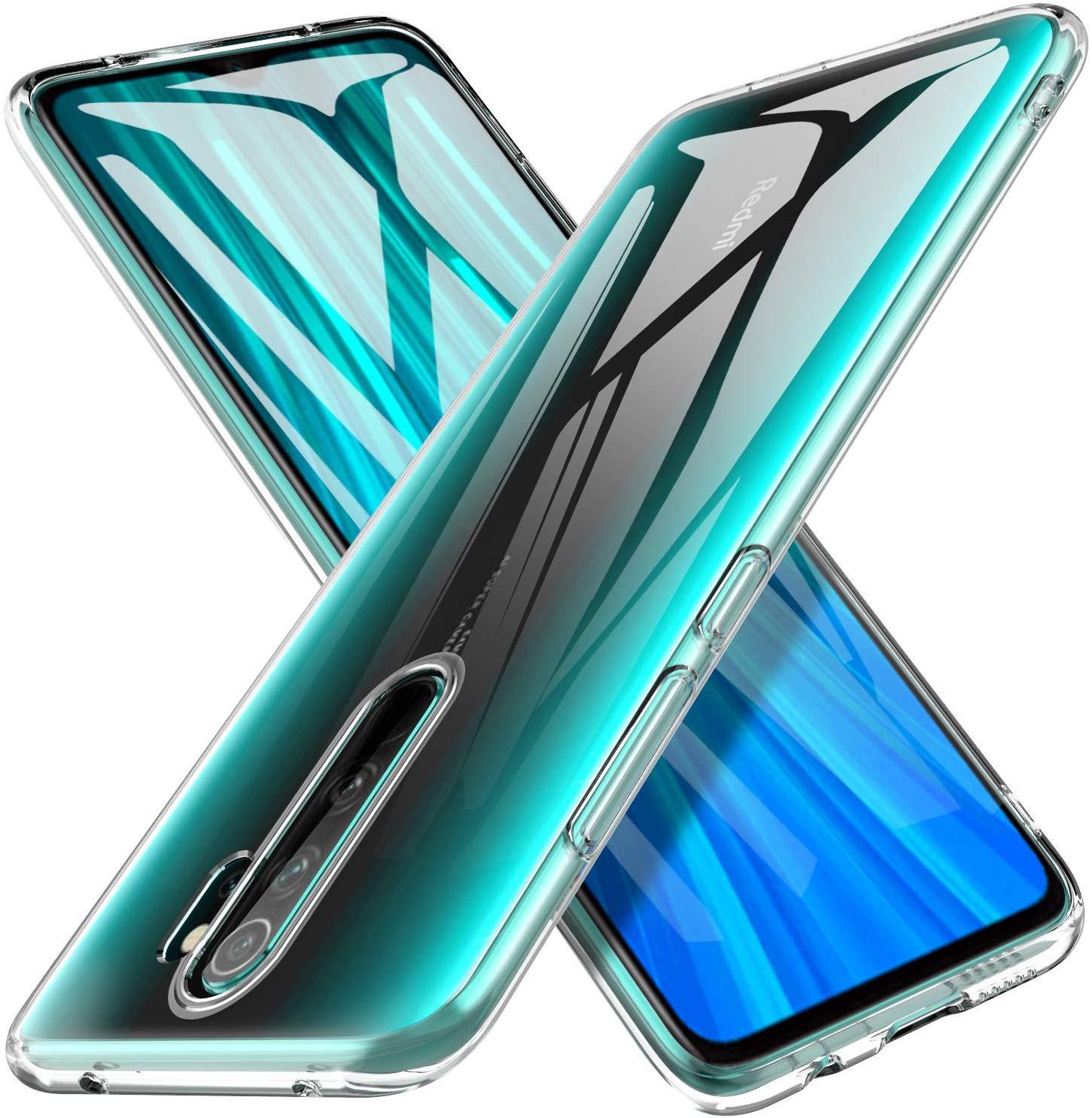 Xiaomi Redmi Note 8 Pro İnce Esnek Şeffaf Süper Silikon Kılıf