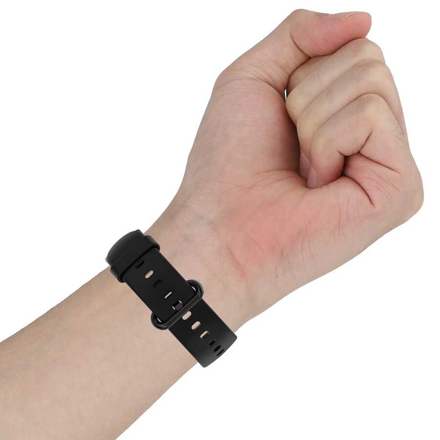 Xiaomi Redmi Watch 2 Lite Uyumlu Kordon Klasik Silikon Lüx Tasarım