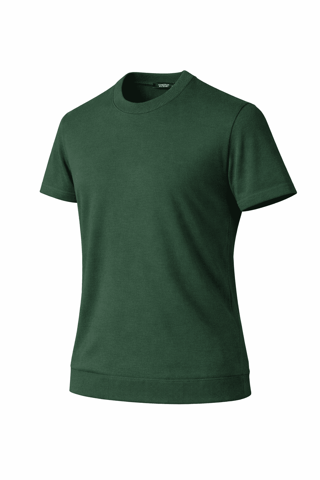 BİSİKLET YAKA COTTON KARIŞIMLI TRİKO T-SHİRT