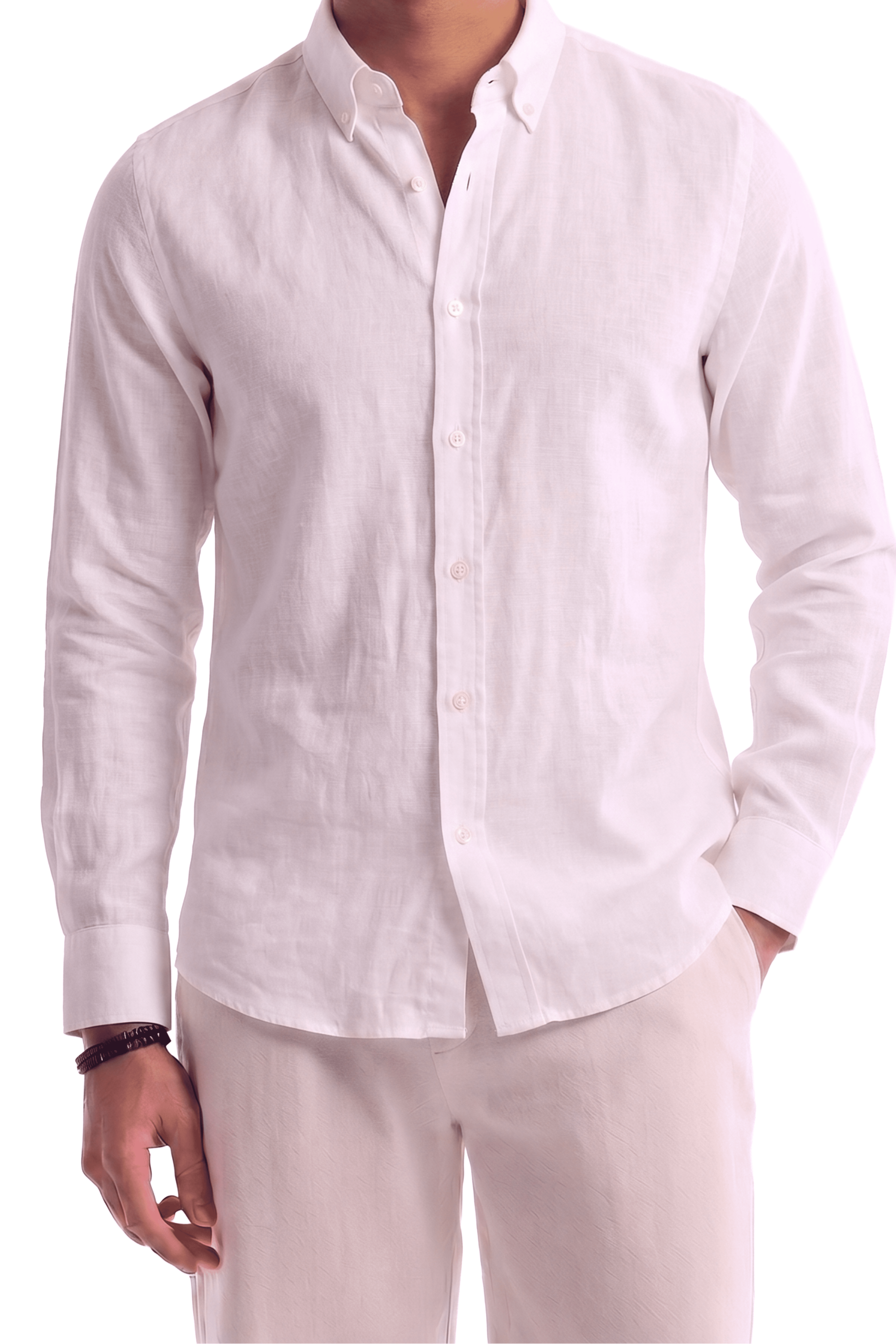 BEYAZ %100 COTTON GÖMLEK