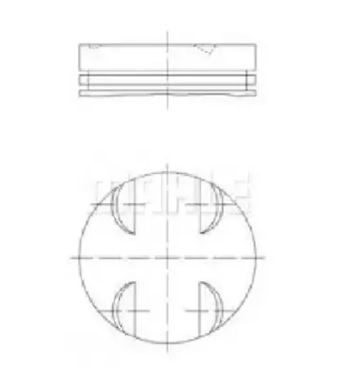 Bmw 5 Serisi E39 523i M52 B25 Piston Takımı Mahle