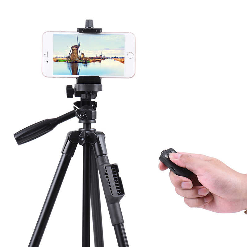Yunteng VCT 5208 Bluetooth Kumandalı Telefon 3 Ayak Tripod 125 Cm