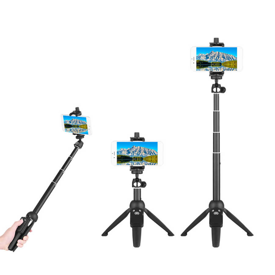 Yunteng YT-9928 Kumandalı Bluetooth Tripod Selfie Çubuğu