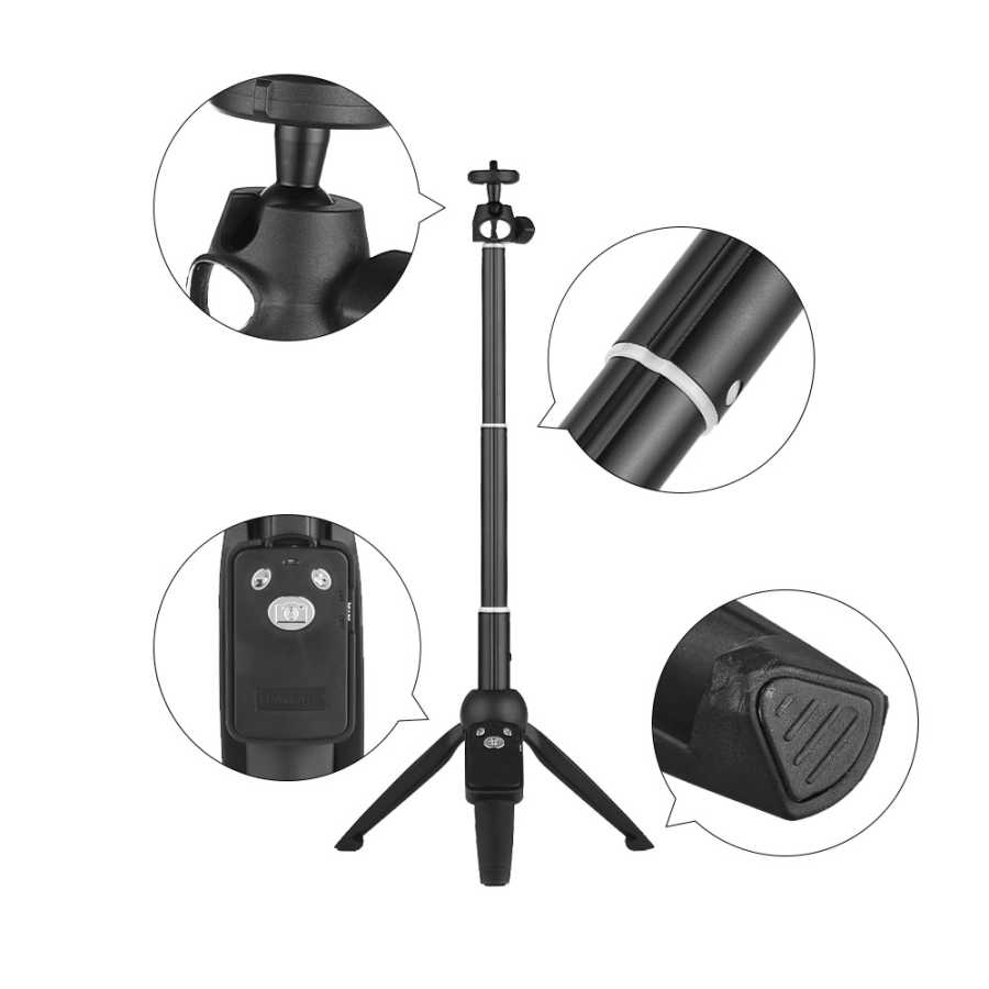 Yunteng YT-9928 Kumandalı Bluetooth Tripod Selfie Çubuğu