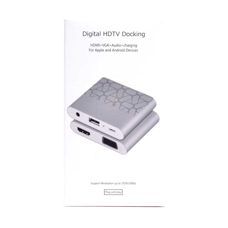 Zore QT-9167 Telefondan Görüntü Aktarıcı HDMI HDTV Adaptör