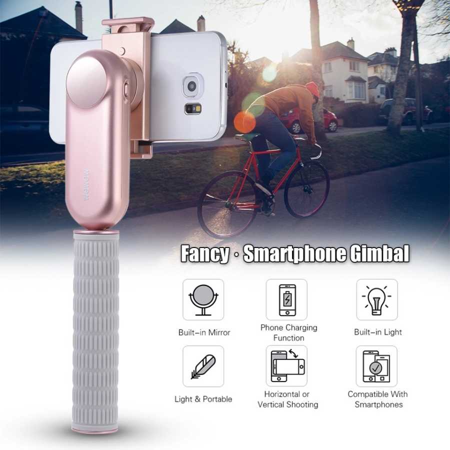 Zore Titreme Önleyicili 2600 Mah Powerbankli El Gimbalı