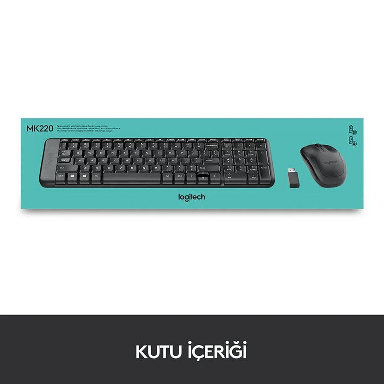 MK-220 Combo Klavye Mause
