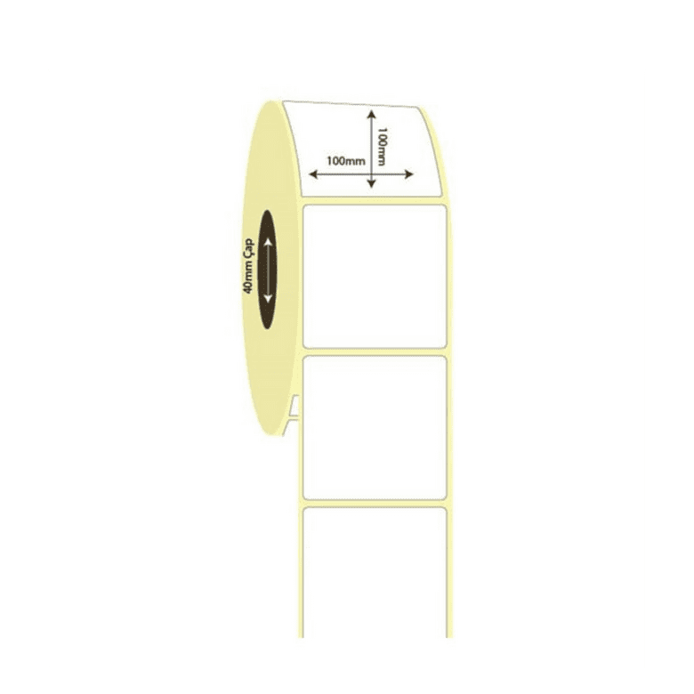 Termal Etiket 100 X 100Mm 350'Li