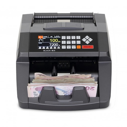 Black Mix TL Euro Para Sayma Makinesi