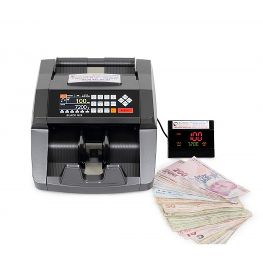 Black Mix TL Euro Para Sayma Makinesi