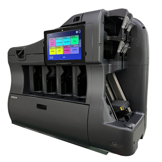 Hitachi MS-4200 4+2 Fitnesslı Ayırıcı Sorter Para Sayma Makinesi
