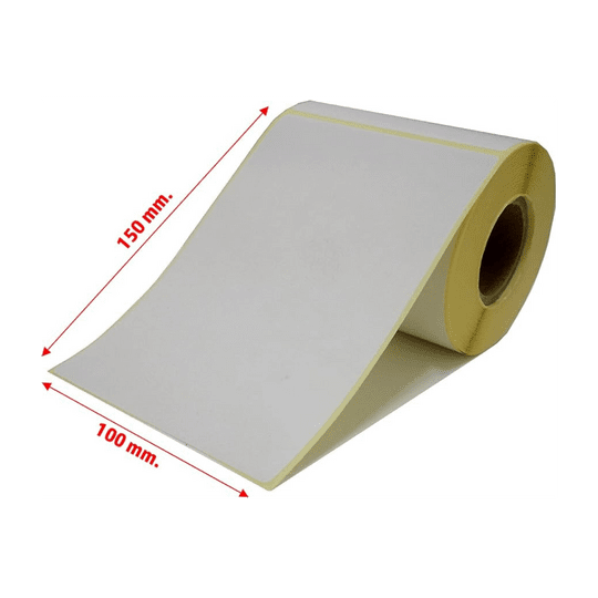 Termal Etiket 100 X 150Mm Tek Sıra 250'Li