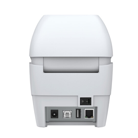 BY2208D 2 inç Masaüstü Direkt Termal Barkod Yazıcı (203 DPI) Beyaz