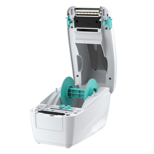 BY2208D 2 inç Masaüstü Direkt Termal Barkod Yazıcı (203 DPI) Beyaz