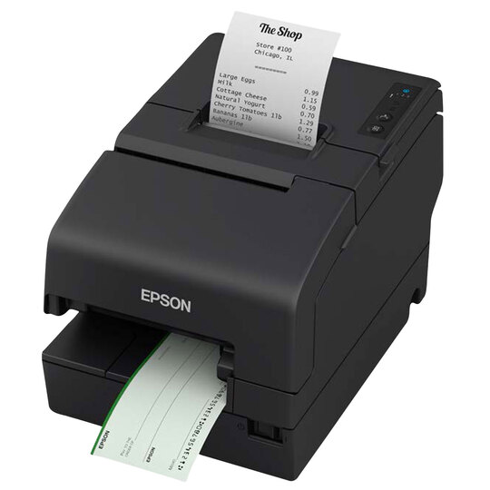 Epson Tm-H6000-Iv Seri + Usb Çift İstasyonlu Pos Yazıcı