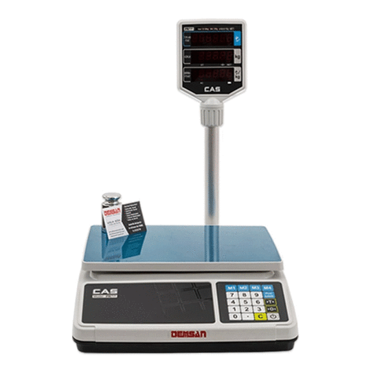 CAS PRII-30CP LCD LED 30 Kg Fiyat Hesaplamalı Terazi