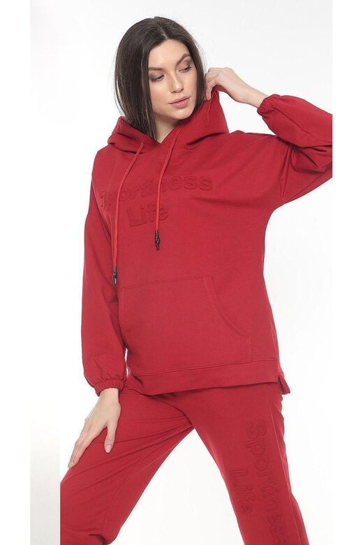 Oversize Gofre Baskılı Eşofman Takımı
