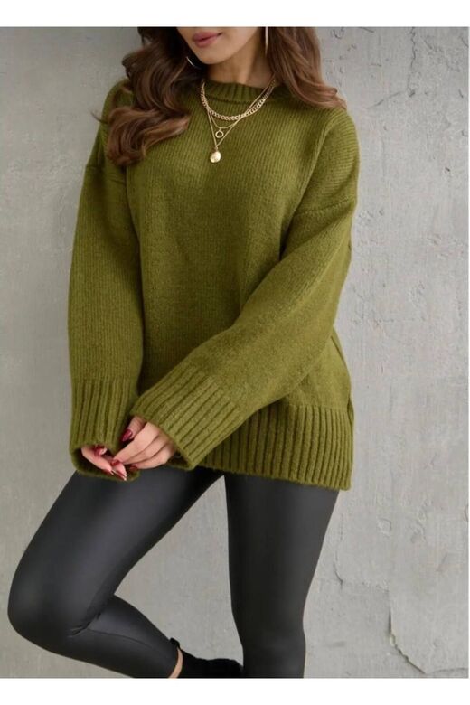 Oversize Basic Triko Kazak