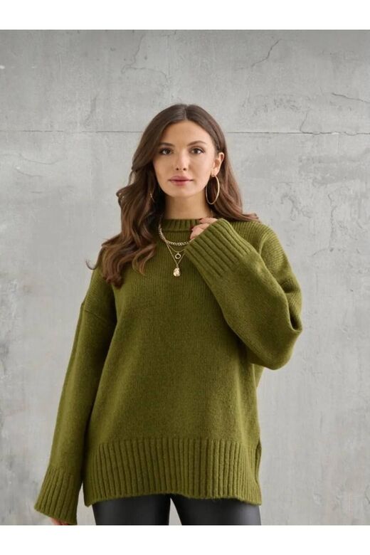Oversize Basic Triko Kazak