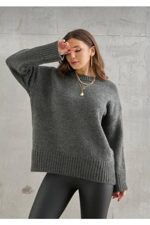 Oversize Basic Triko Kazak