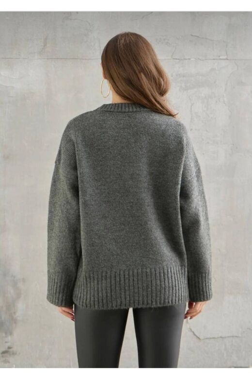 Oversize Basic Triko Kazak