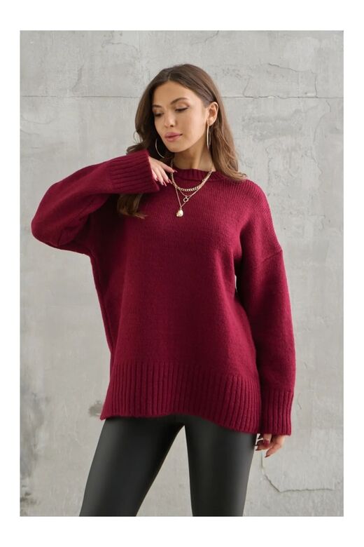 Oversize Basic Triko Kazak