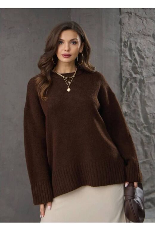 Oversize Basic Triko Kazak